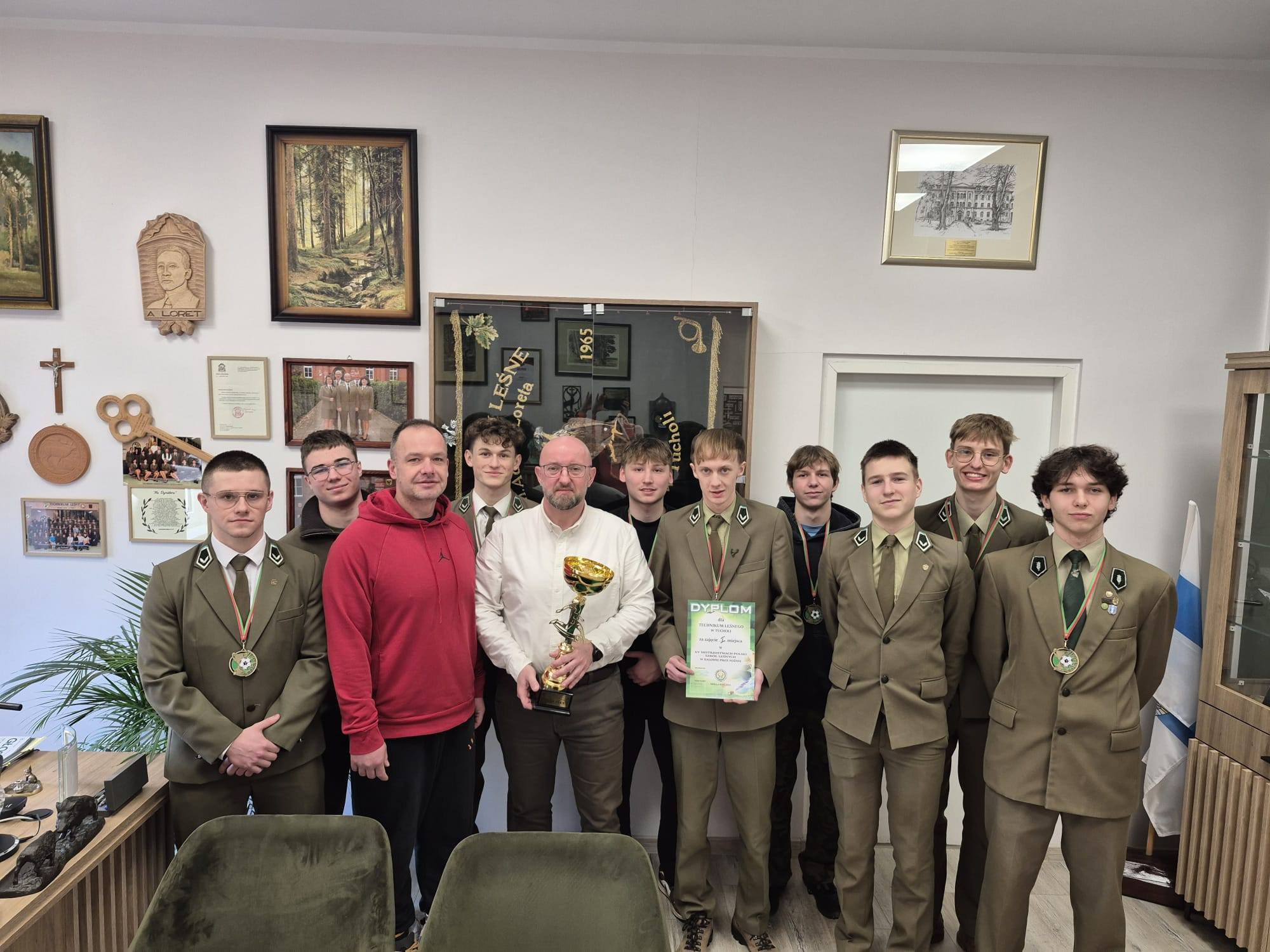 Złoto dla Technikum Leśnego w Tucholi. Sukces na mistrzostwach Polski w futsalu (FOTO)