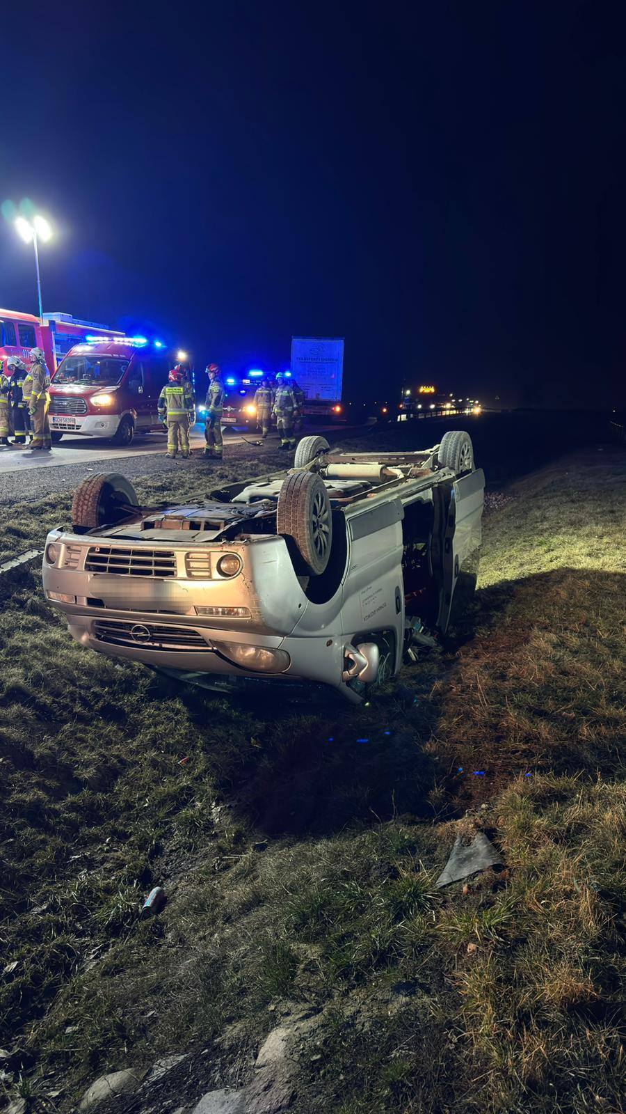 Wypadek w okolicy Jeziorek. Droga krajowa nr 22 jest zablokowana (FOTO)