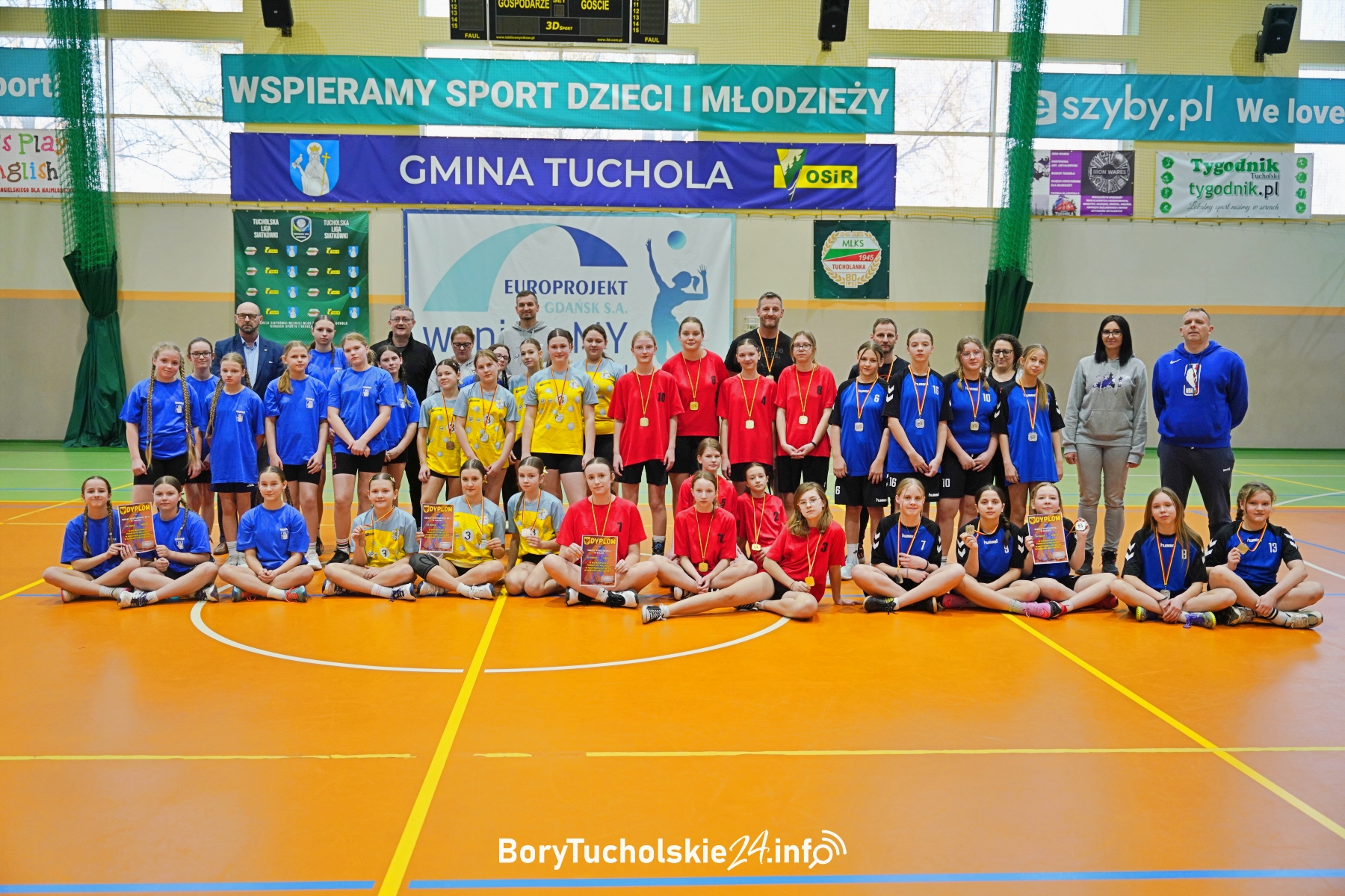 Szkoła Podstawowa w Żalnie mistrzem powiatu w koszykówce dziewcząt (FOTO)