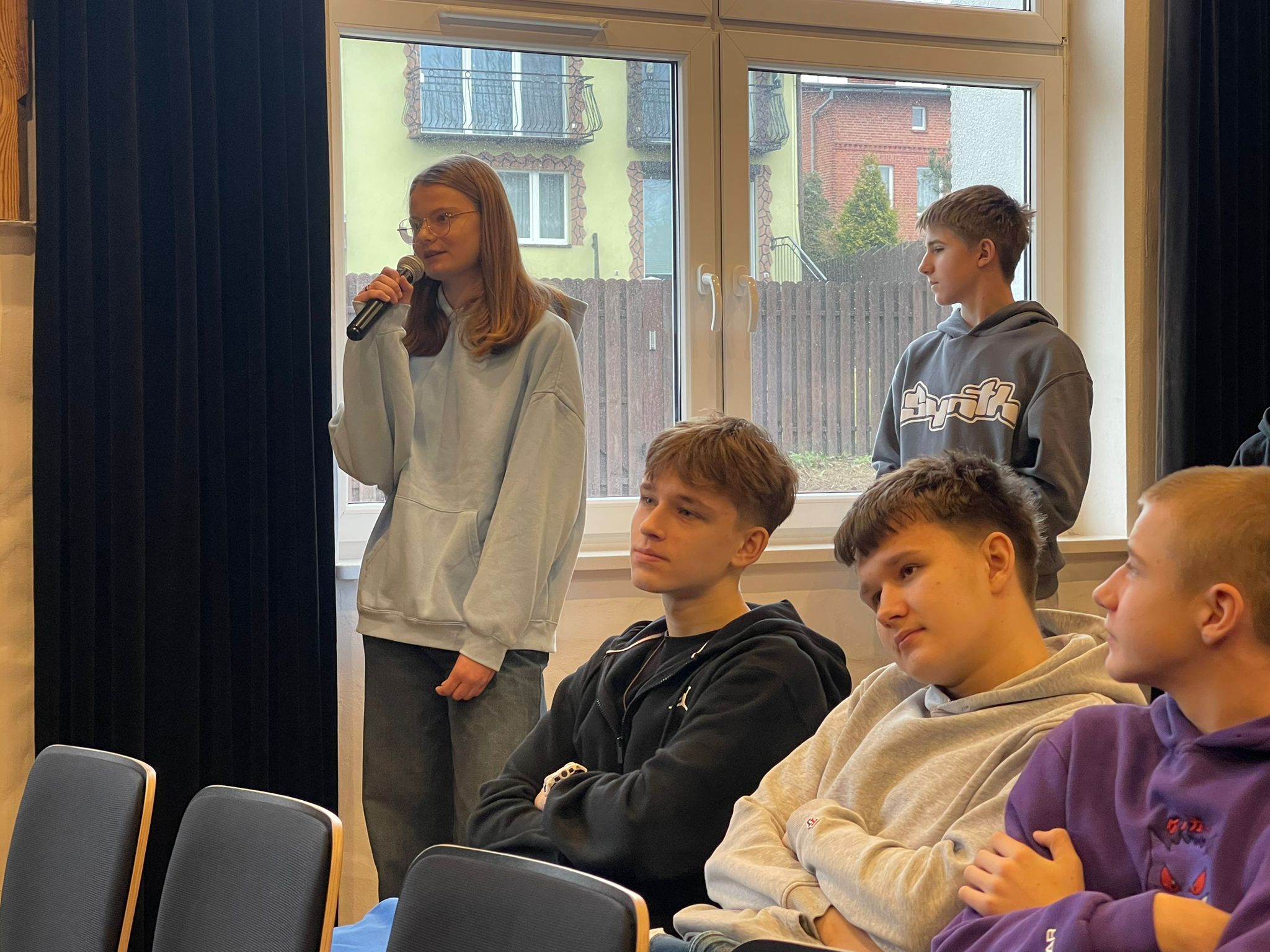 Debata profilaktyczna dla młodzieży w Czersku