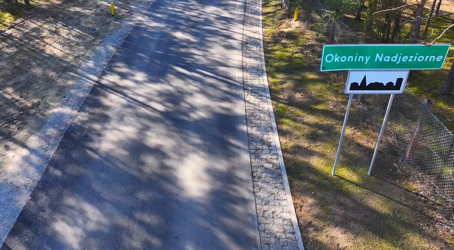 Kolejna realizacja firmy Marbruk. Droga Okoniny Nadjeziorne - Główka