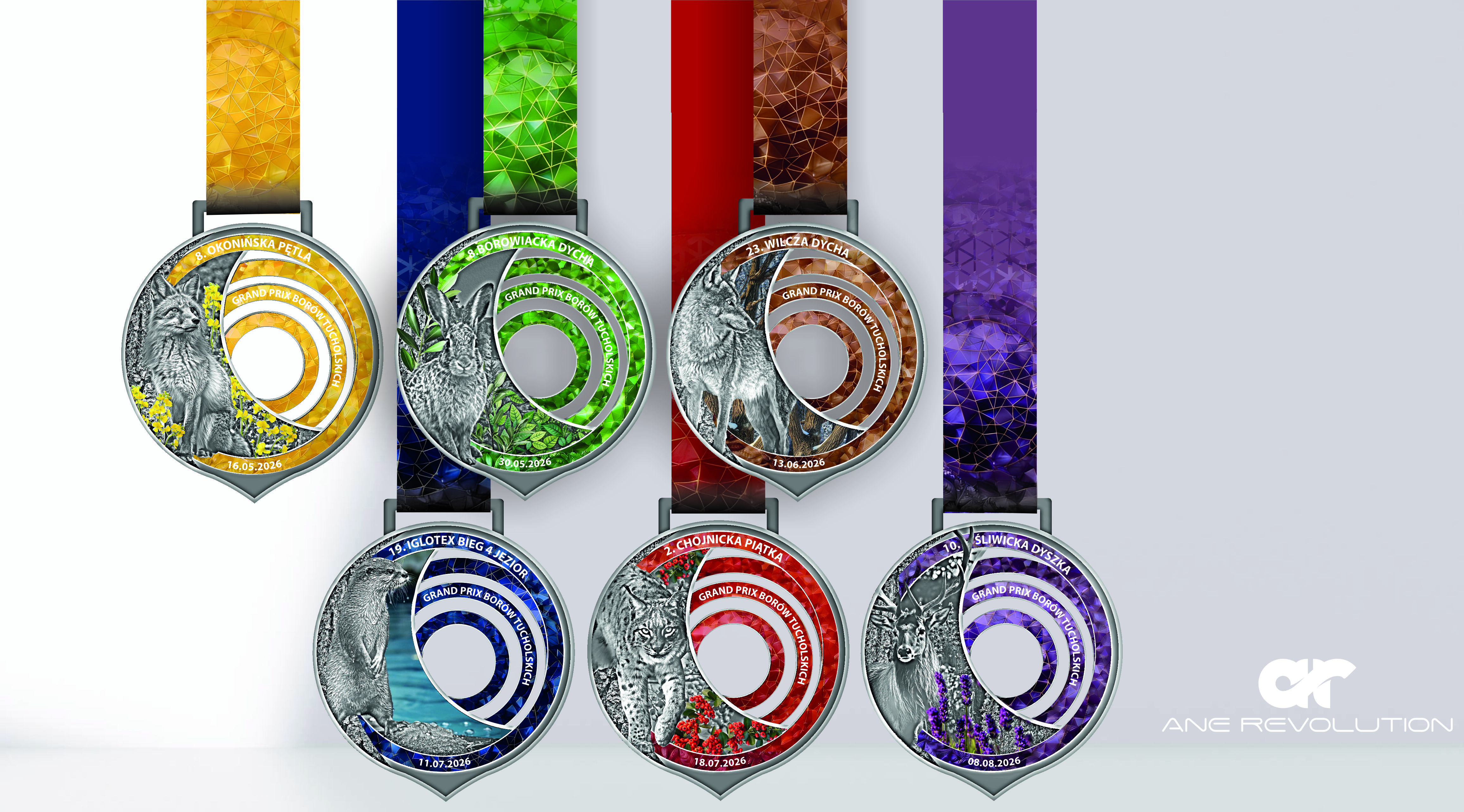 Zobaczcie oficjalne koszulki i medale Grand Prix Borów Tucholskich