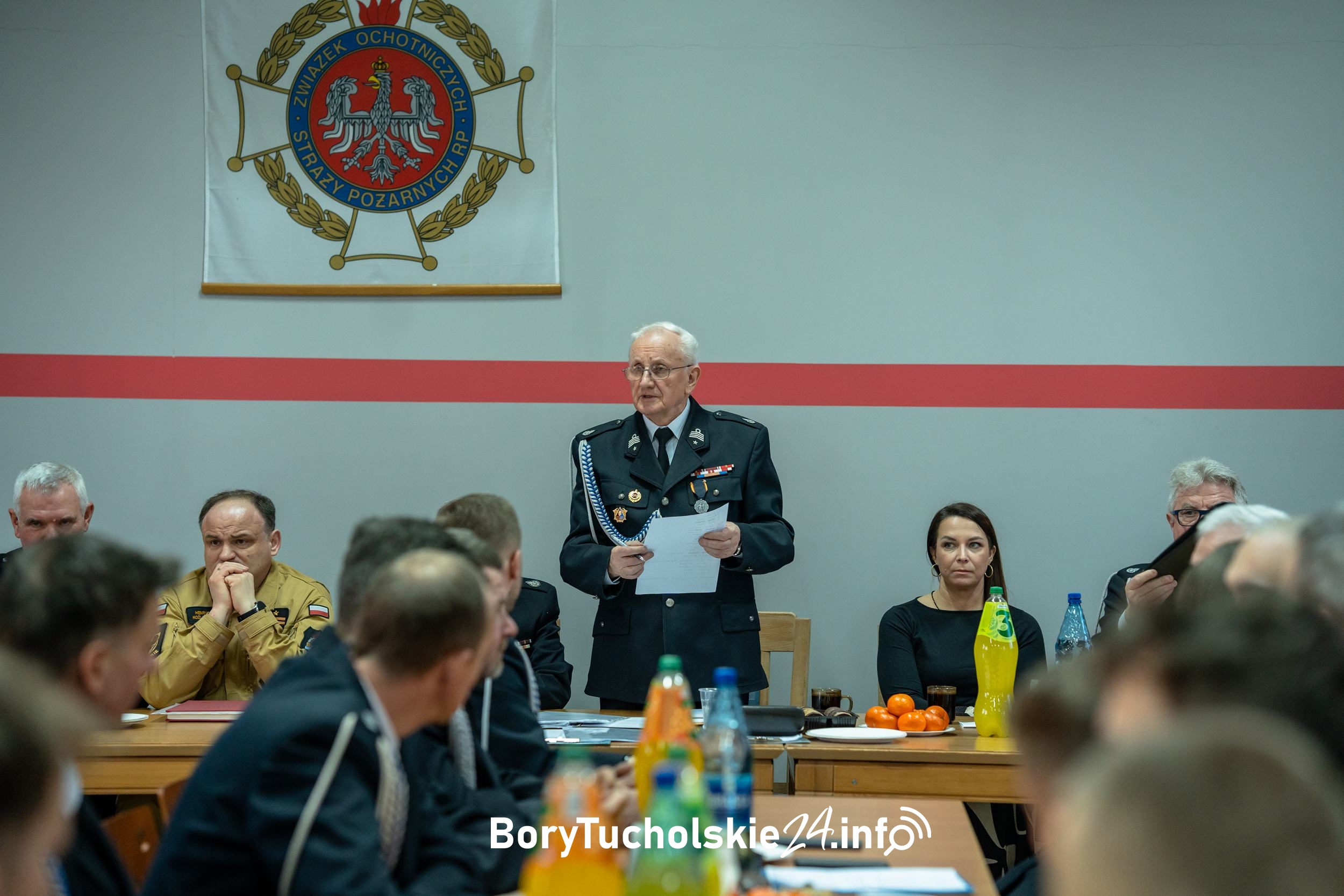 Dlaczego burmistrz Czerska nie uczestniczył w zebraniach strażackich?