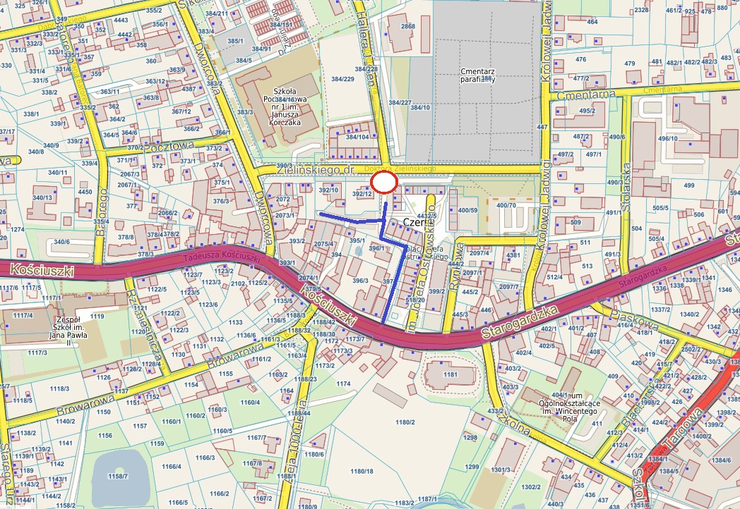 Tymczasowe zamknięcie skrzyżowania w Czersku - zmiana organizacji ruchu