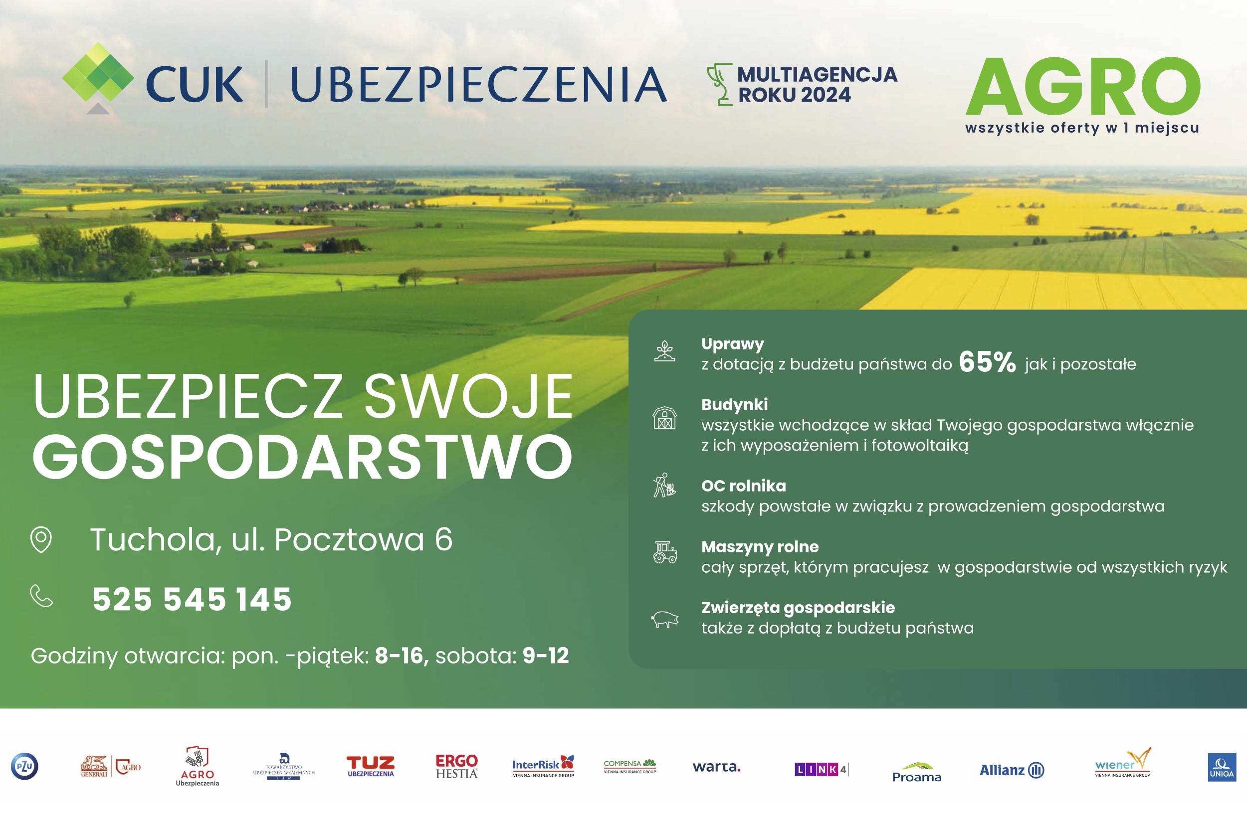 Ruszają uprawy. To idealny moment na ubezpieczenie swojego gospodarstwa