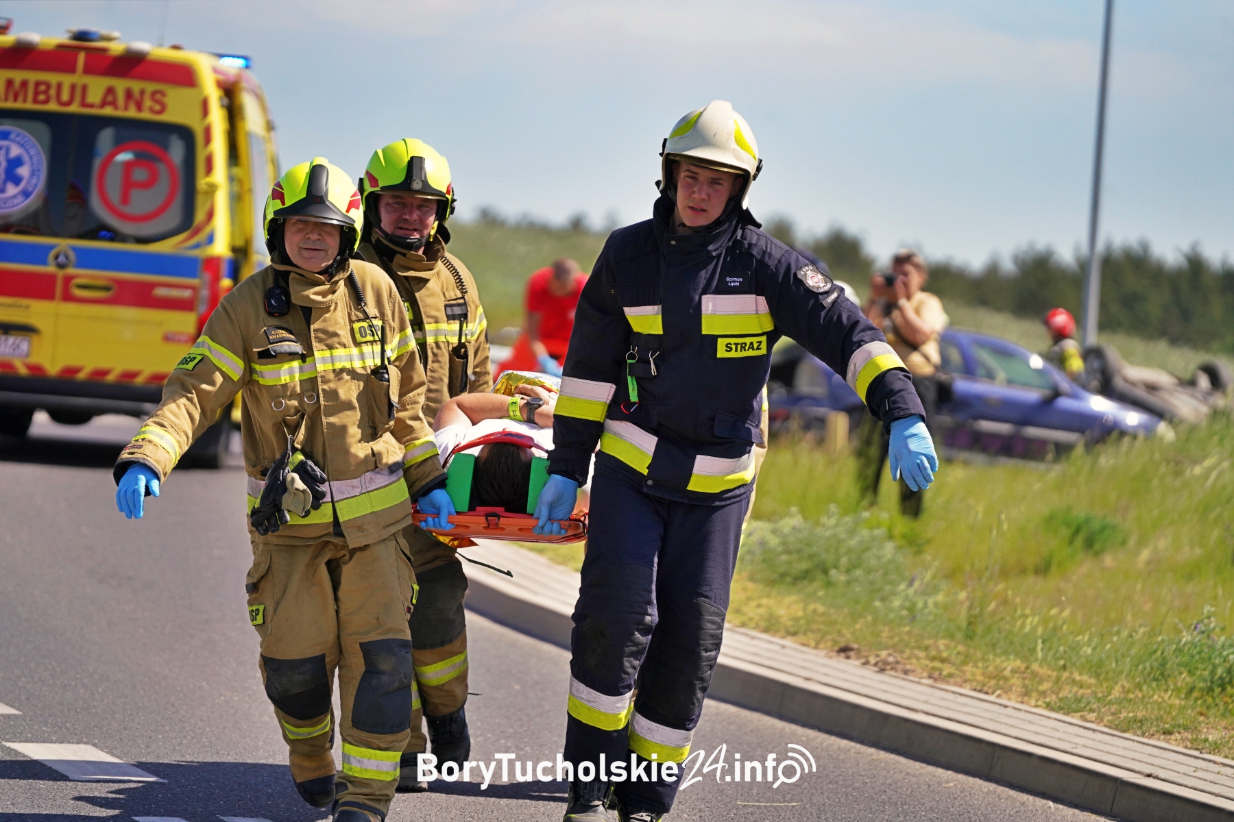 Ćwiczenia służb ratunkowych w Tucholi. Triage 2026 z udziałem wielu jednostek (FOTO, WIDEO)