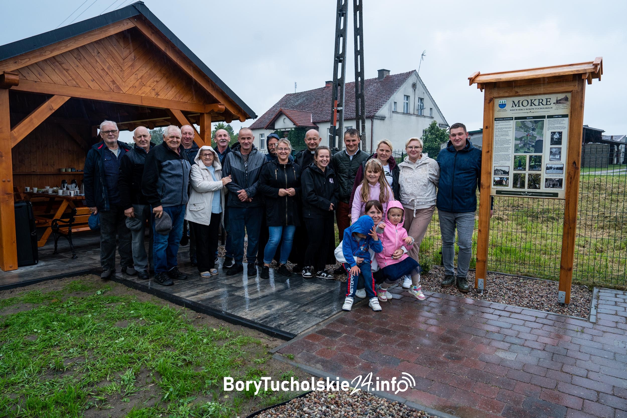 To było marzenie sołtyski. Otwarcie terenu rekreacyjnego w Mokrem (FOTO, WIDEO)