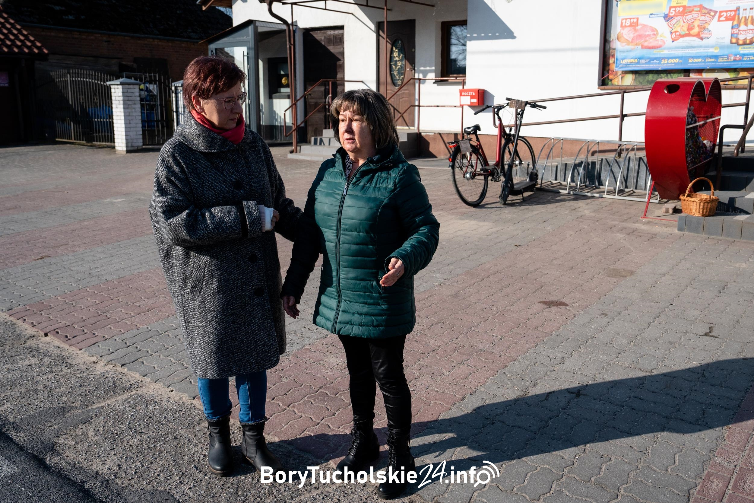 Przejście dla pieszych w Legbądzie.