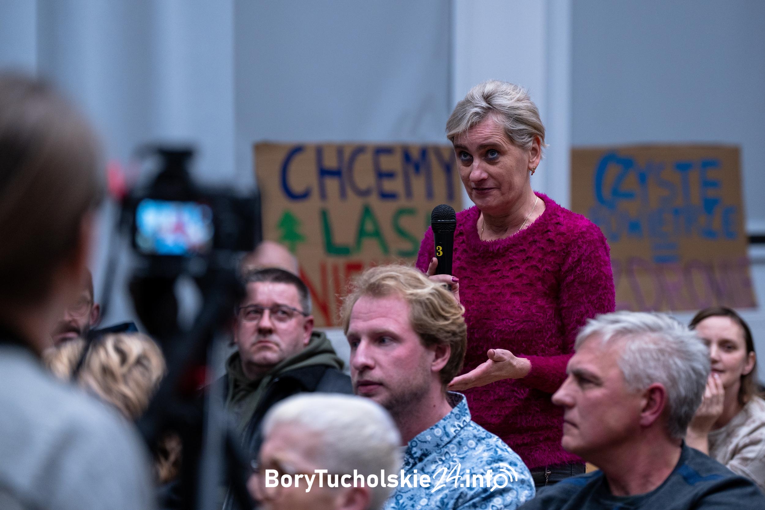 Urszula Karnowska mieszka w sąsiedztwie tartaku.