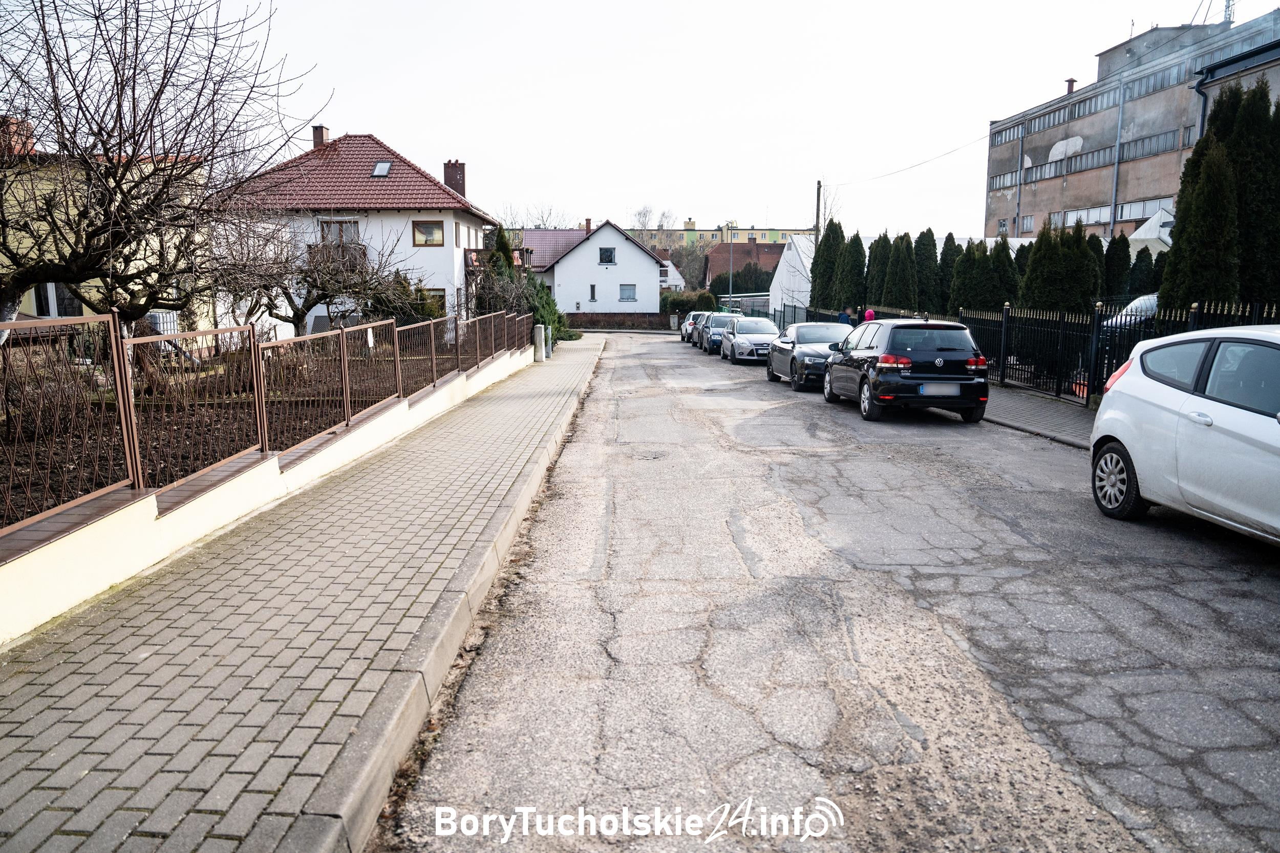 Ulica Grunwaldzka Tuchola