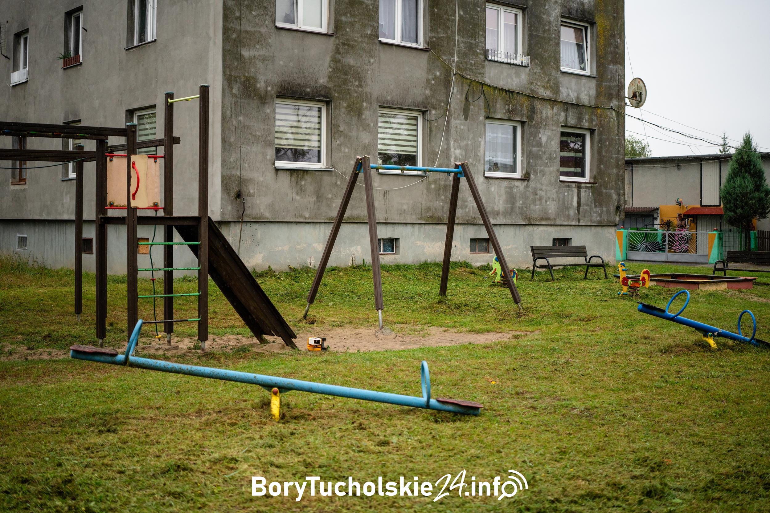 plac zabaw Kamionka gmina Czersk