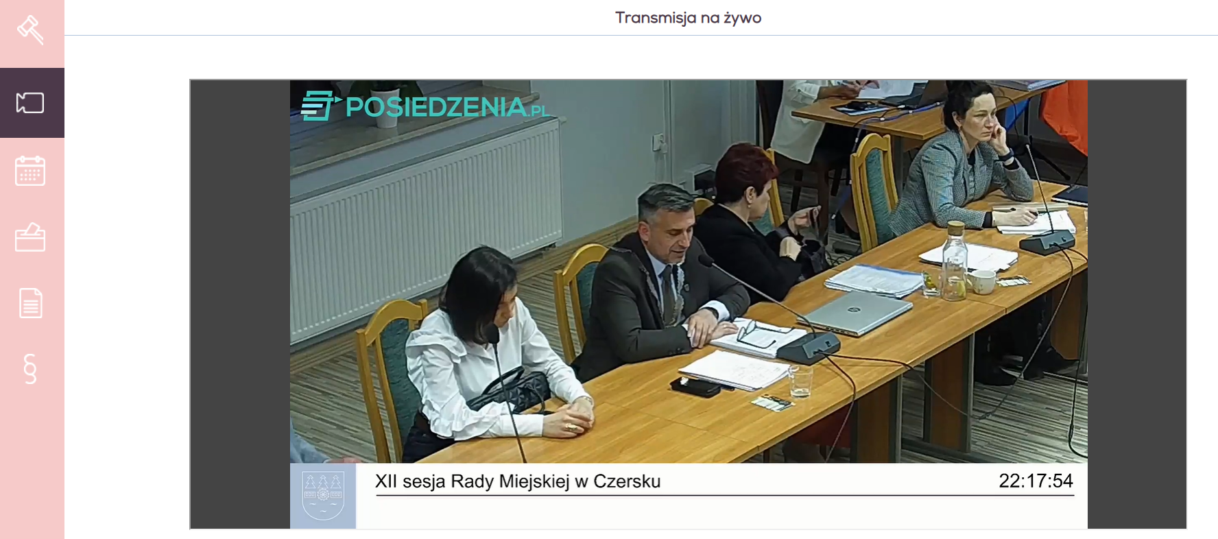 Sesja Rada Miejska w Czersku