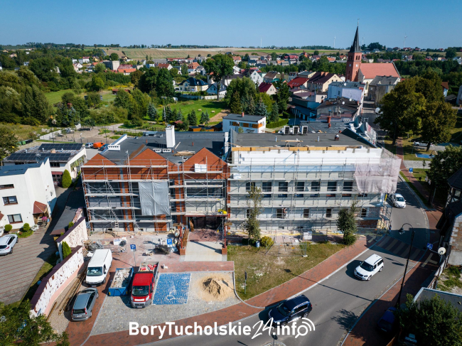 Trwają prace w Tucholskim Ośrodku Kultury