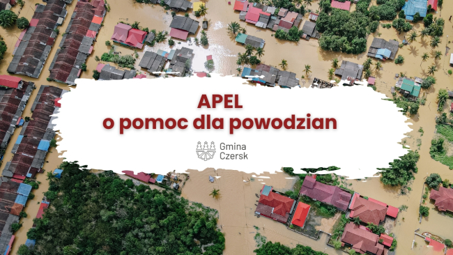 W gminie Czersk rusza zbiórka darów dla powodzian