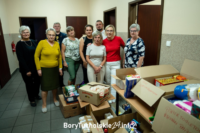 Zakończyła się zbiórka dla powodzian w gminie Czersk