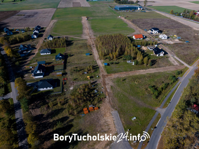 Wodociąg i kanalizacja na nowym osiedlu