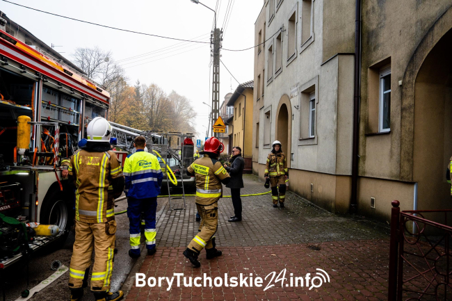 Pożar Czersk Dąbrowskiego