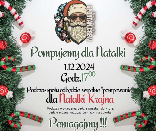 Kolejna akcja charytatywna Spontan Crew. Tym razem dla Natalki