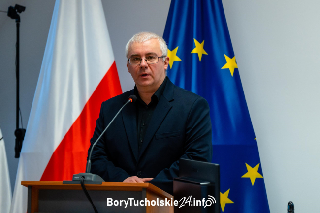 Piotr Wroński, zastępca dyrektora chojnickiego szpitala do spraw medycznych.