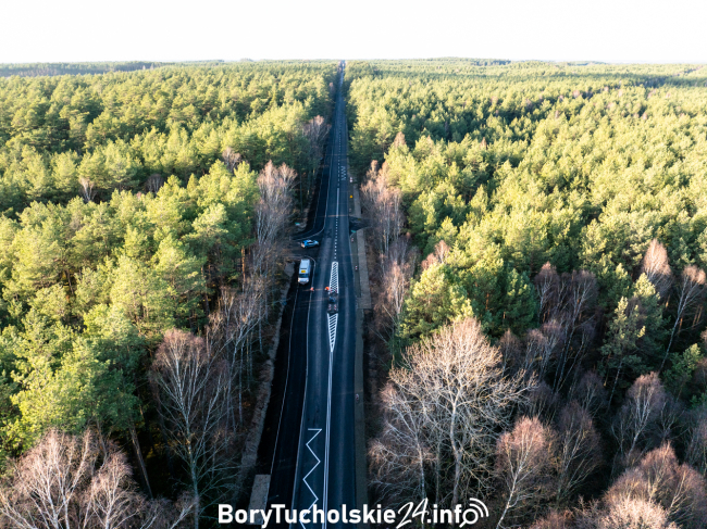 Kończą się prace na drodze Czersk - Śliwice