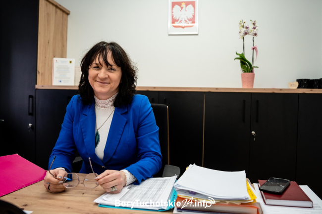 Iwona Skocka rozpoczęła pracę w czerskim CUS-ie