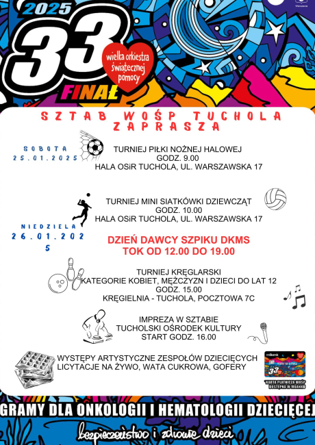 Weekend z WOŚP w Tucholi