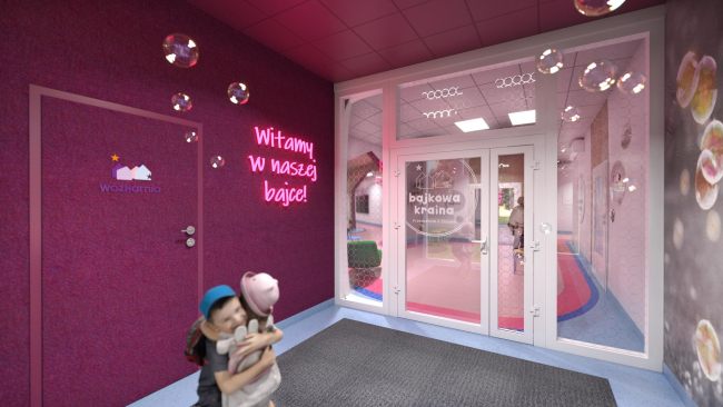 Aranżacji wnętrza przedszkola na razie nie będzie. Firma zrezygnowała z wykonania prac