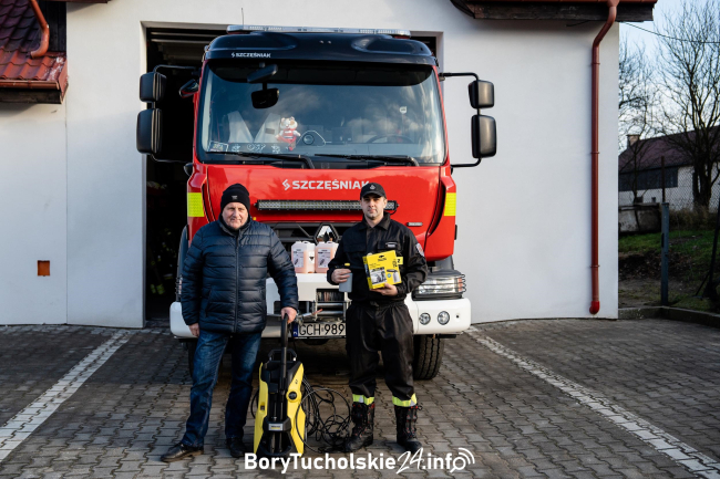 Nowy sprzęt w OSP w Łęgu. Sołectwo wspiera strażaków