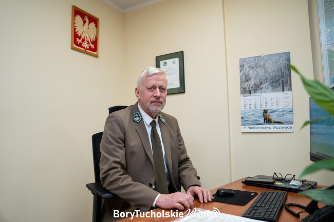 Ponad czterdzieści lat pracy w lasach. Stefan Konczal przeszedł na emeryturę