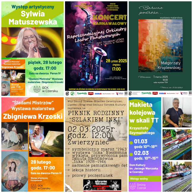 To będzie aktywny weekend. Rozkład imprez 