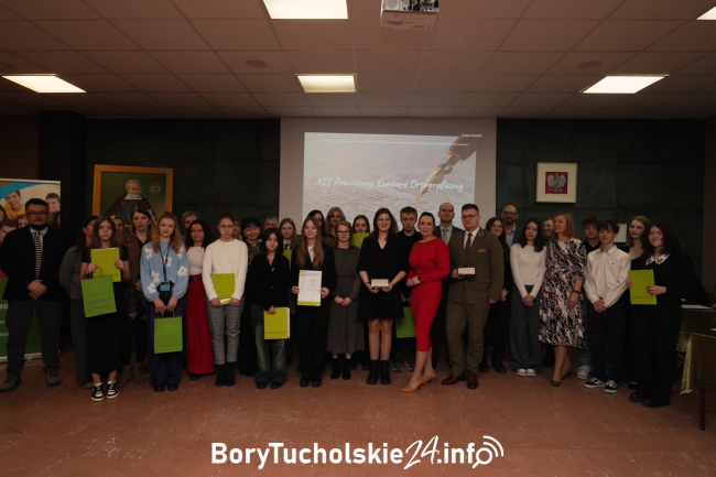 Ortograficzne zmagania w Tucholi – finał XII konkursu o pióro starosty tucholskiego