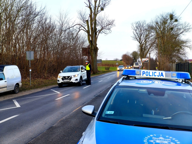 Policyjna akcja „Trzeźwy poranek”. Pięciu kierowców jechało na podwójnym gazie