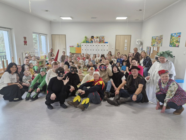 ŚDS zaprezentował przedstawienie w gminnym żłobku w Czersku