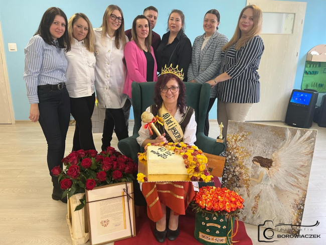 40 lat pasji i oddania – jubileusz Ilony Kiełpińskiej w przedszkolu „Borowiaczek”