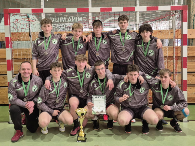 Srebrny medal dla Technikum Leśnego w Tucholi na XXIV Mistrzostwach Polski Szkół Leśnych w Piłce Nożnej Halowej