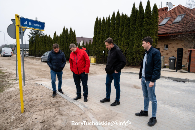 Kończą się prace na ulicy Leśnej w Czersku (FOTO)