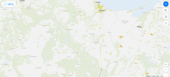 Dlaczego w gminie Czersk nie działają już czujniki jakości powietrza?