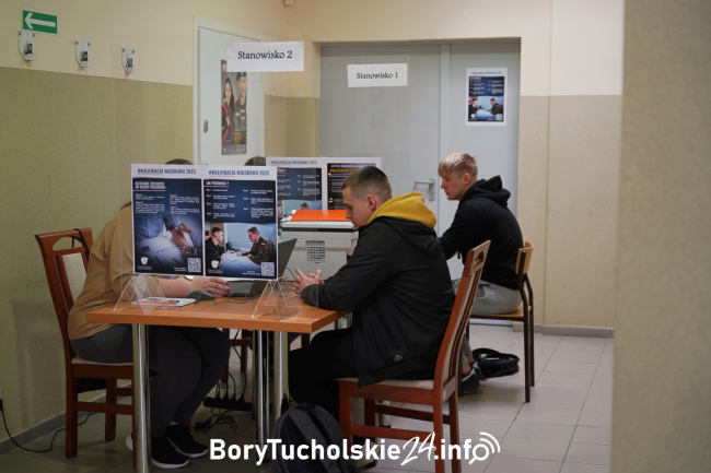 Pamiętaj o stawiennictwie! Kwalifikacja wojskowa w Tucholi trwa do 16 kwietnia
