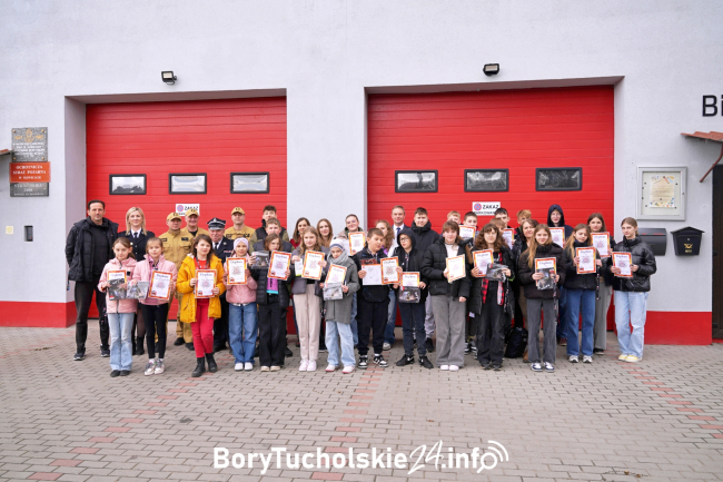 Eliminacje gminne OTWP w Śliwicach – młodzież wykazała się wiedzą pożarniczą