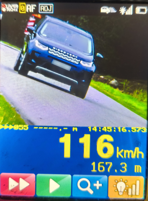 Kolejny pirat drogowy w Lipowej – jechał 116 km/h w terenie zabudowanym