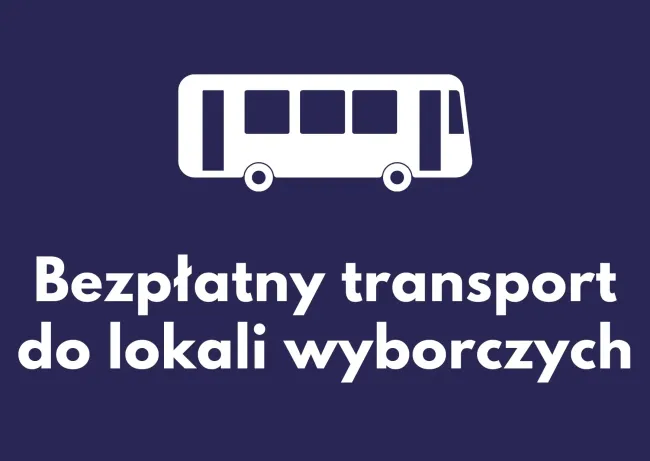 Bezpłatny dowóz wyborców w gminie Śliwice