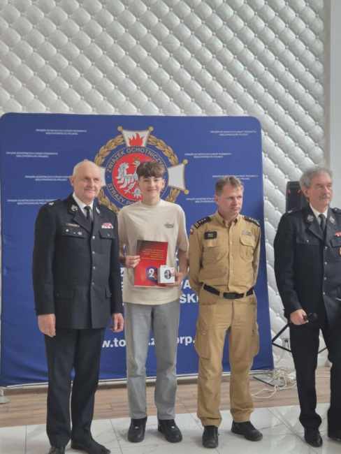 Paweł Landowski z SP w Śliwicach z awansem do finału krajowego OTWP