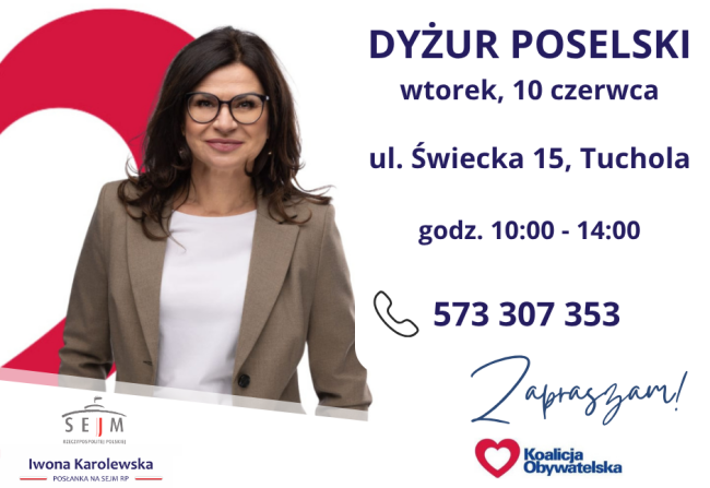 Dyżur poselski posłanki Iwony Karolewskiej