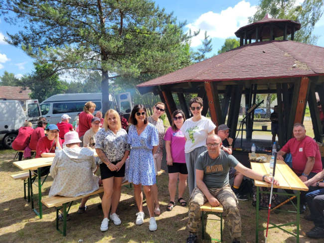 Nordic Walking i ognisko. ŚDS wybrał się na wycieczkę do sołectwa Złotowo (FOTO)