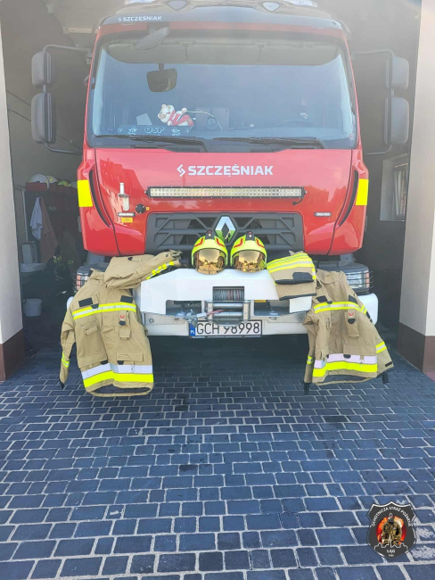 Nowy sprzęt dla OSP w Łęgu 