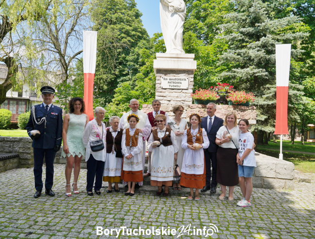 Święta Małgorzata – patronka Tucholi uczczona podczas niedzielnej uroczystości (FOTO, WIDEO)