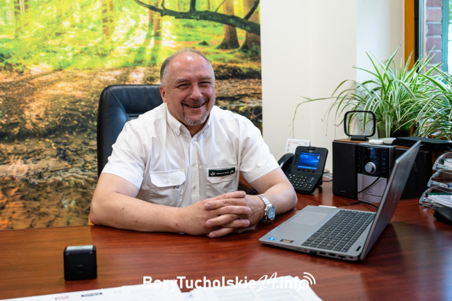 Z Nadleśnictwa Tuchola do Trzebcin