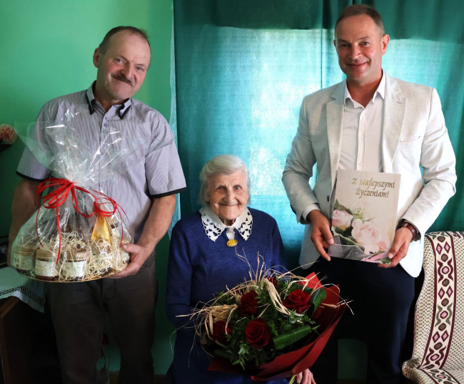Mieczysława Piesik z Linówka świętowała 92. urodziny