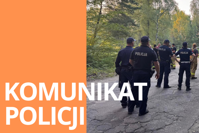 Komunikat tucholskiej policji dot. poszukiwań 31-latka z Iwca