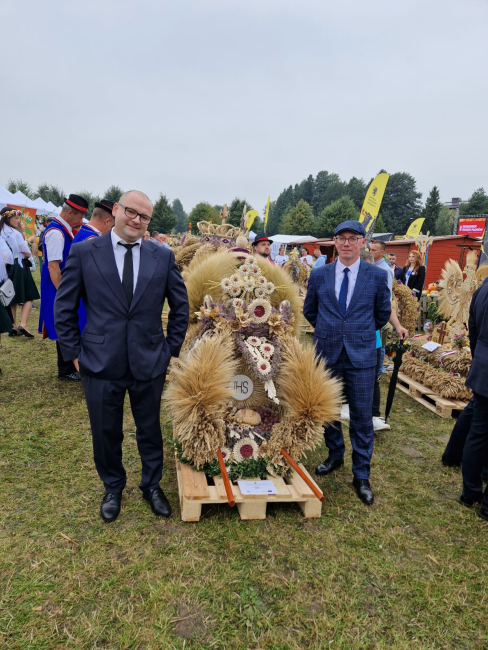 Wieniec z sołectwa Lipki na Pomorskim Święcie Plonów